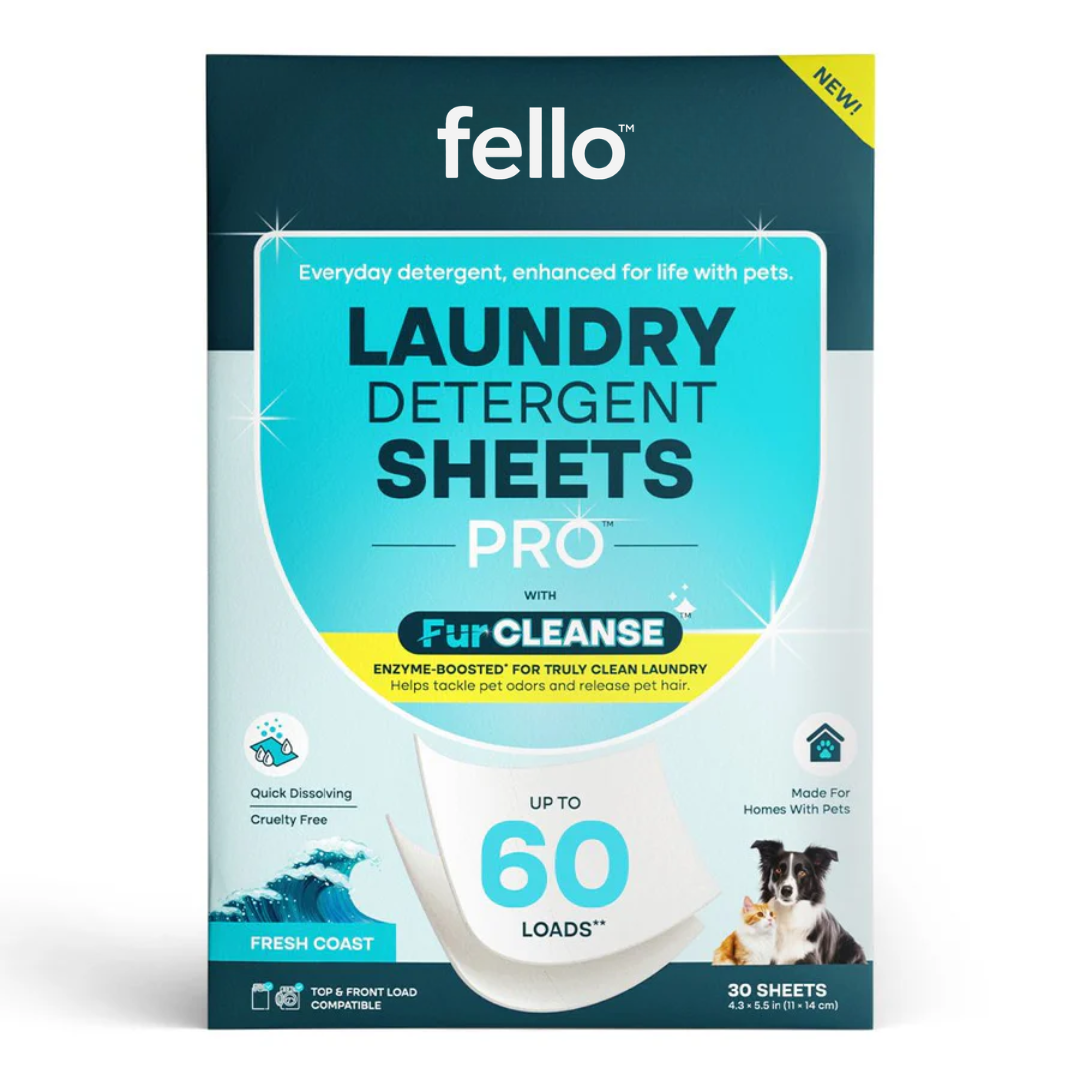 fello™ - Pet Laundry Detergent Sheets