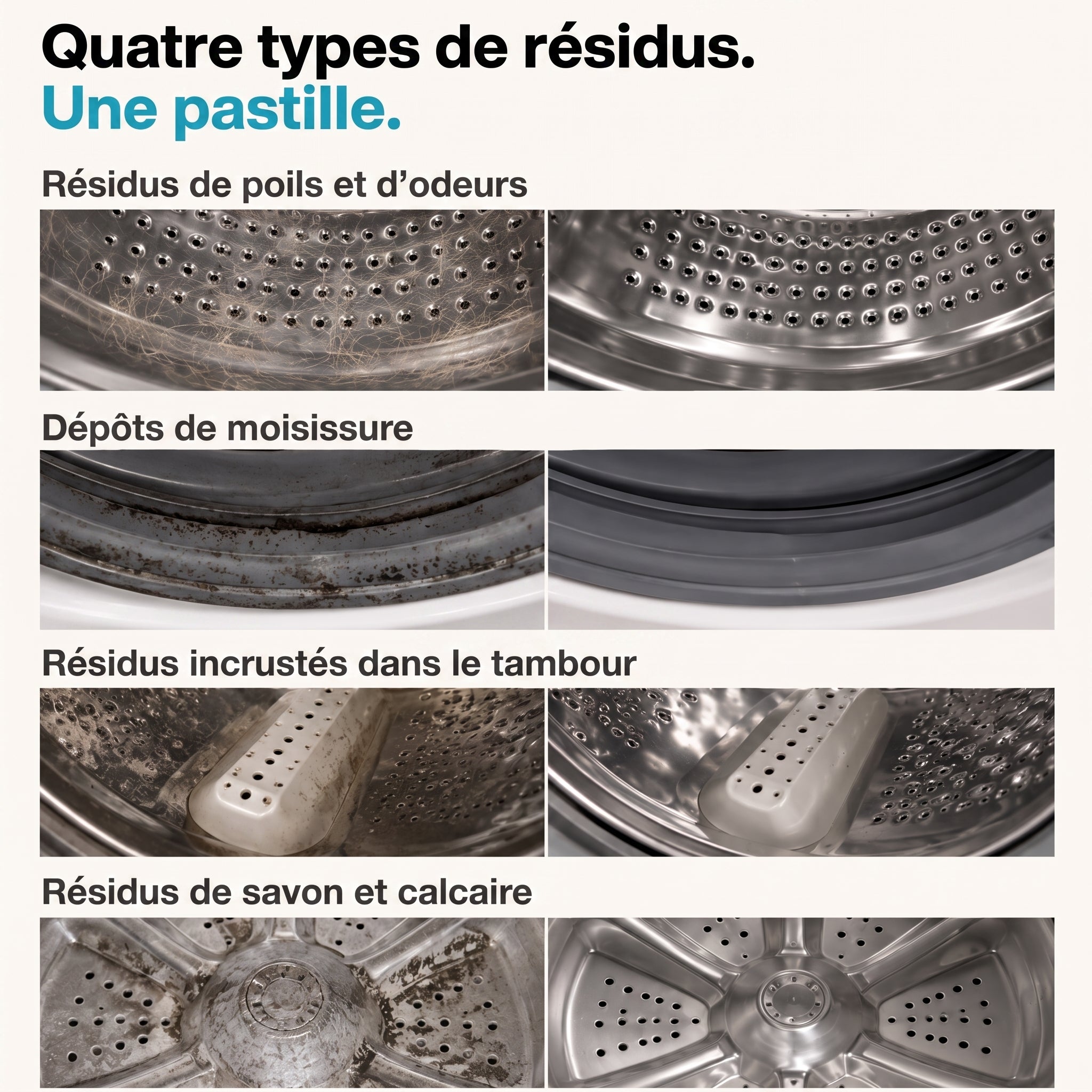 fello™ - Pastilles Nettoyantes pour Laveuse | Formule Spéciale Animaux