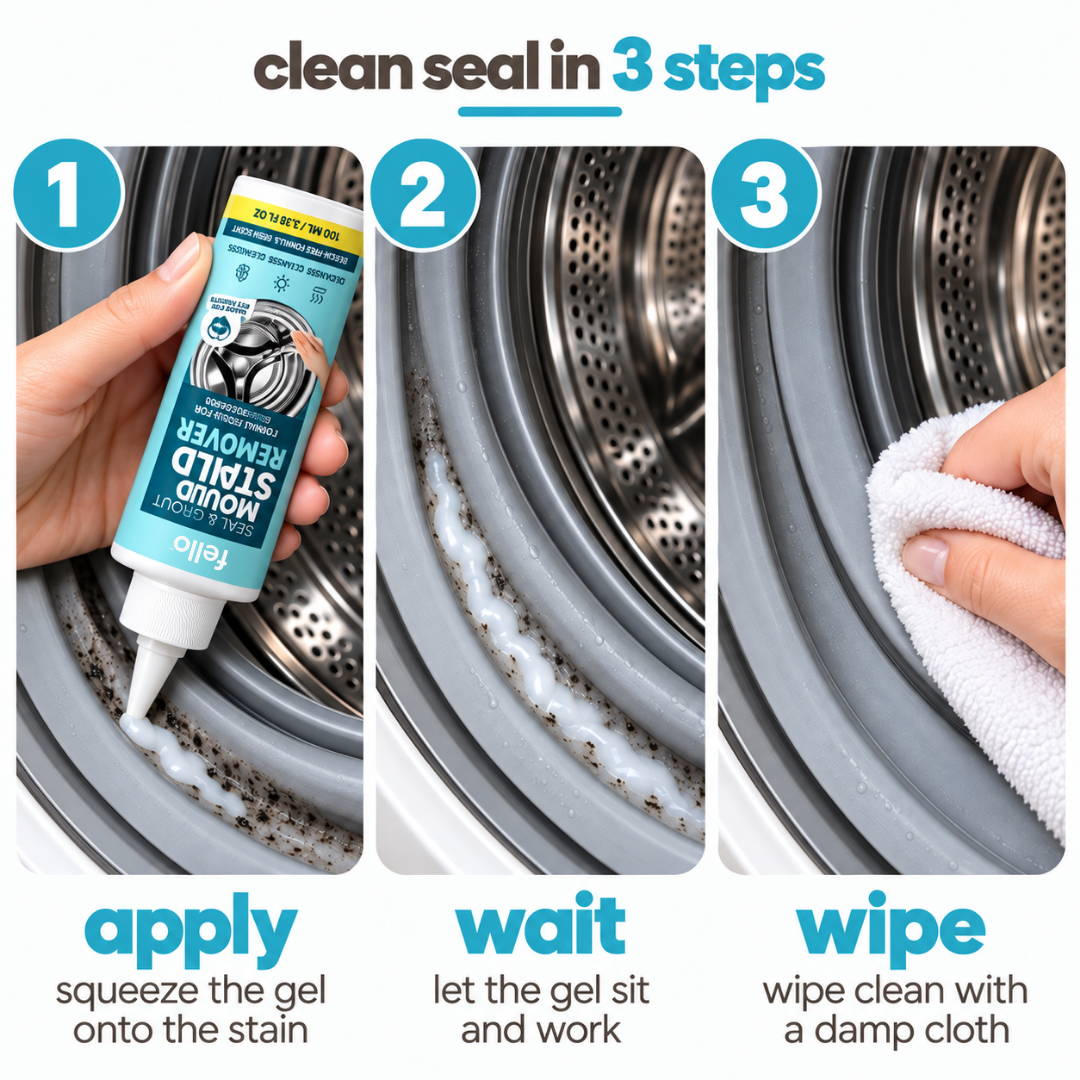 fello™ - Seal & Gasket Mould Stain Remover Gel